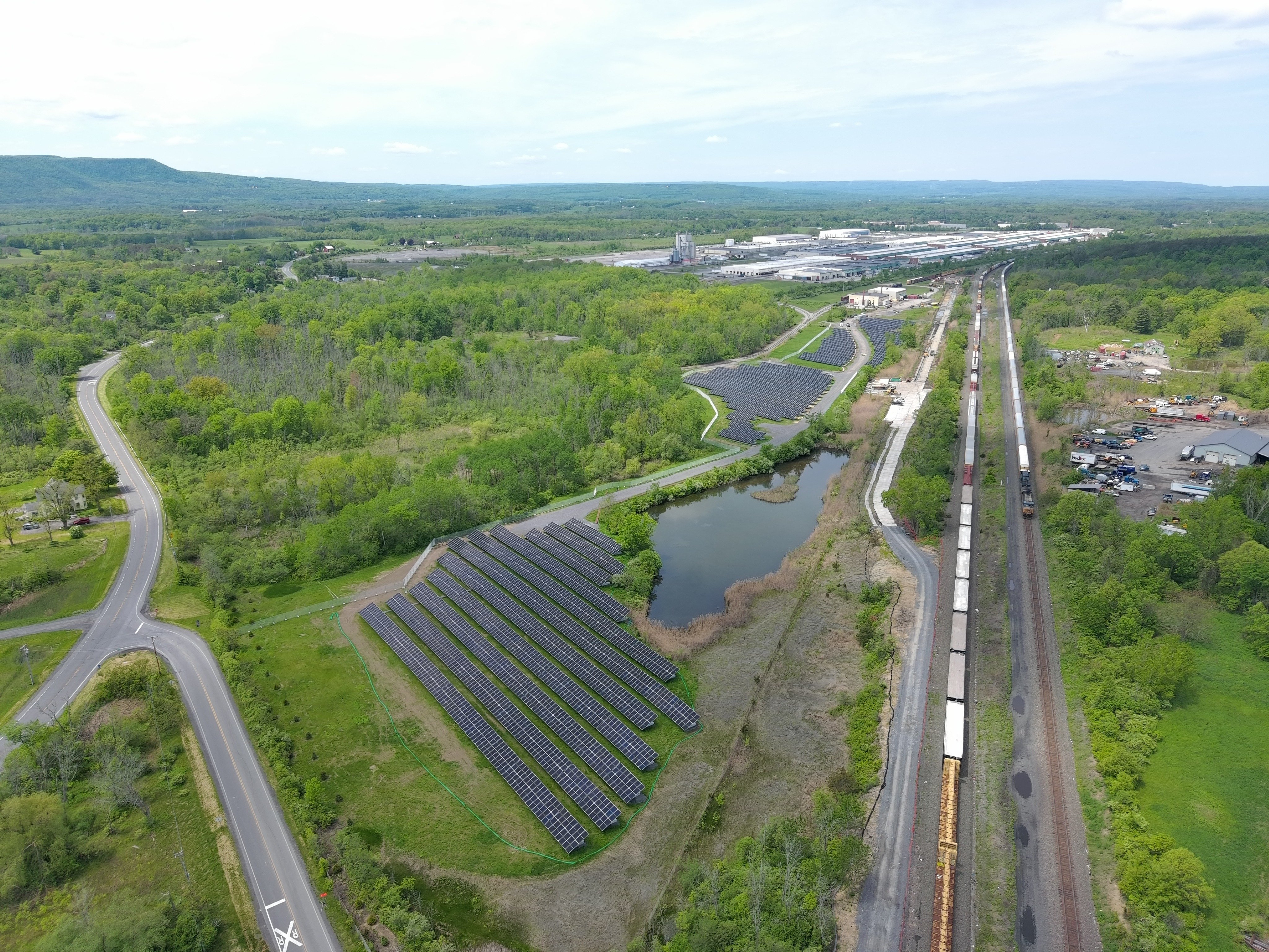 Unusable Land Solar Farm Photo