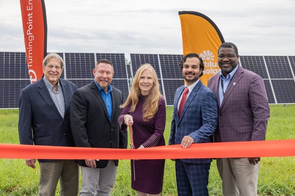 Ribbon Cutting with Nautilus Solar Energy and TurningPoint Energy